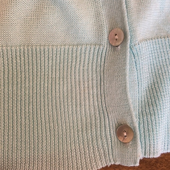 DAVID BROOKS NWT Lightweight Short Sleeve Cardigan - Picture 9 of 9